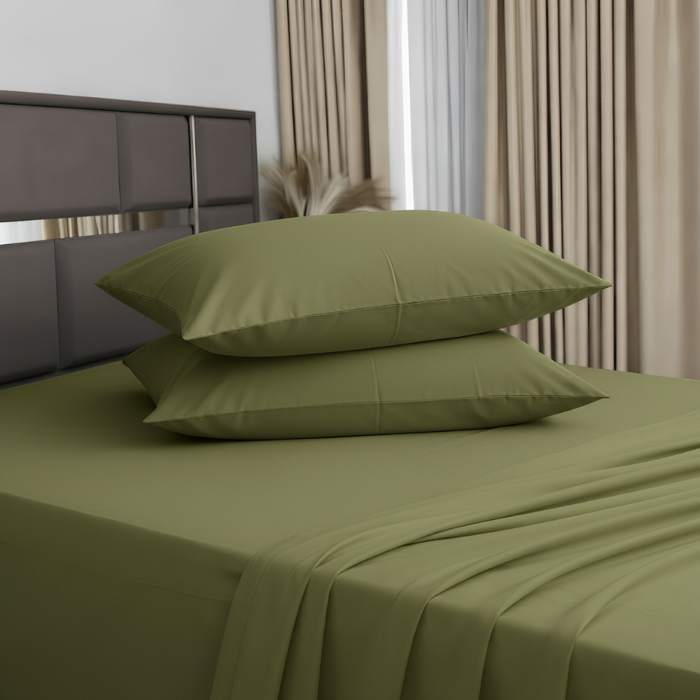 Noroki® - Kopfkissenbezug Set Eukalyptus Lyocell