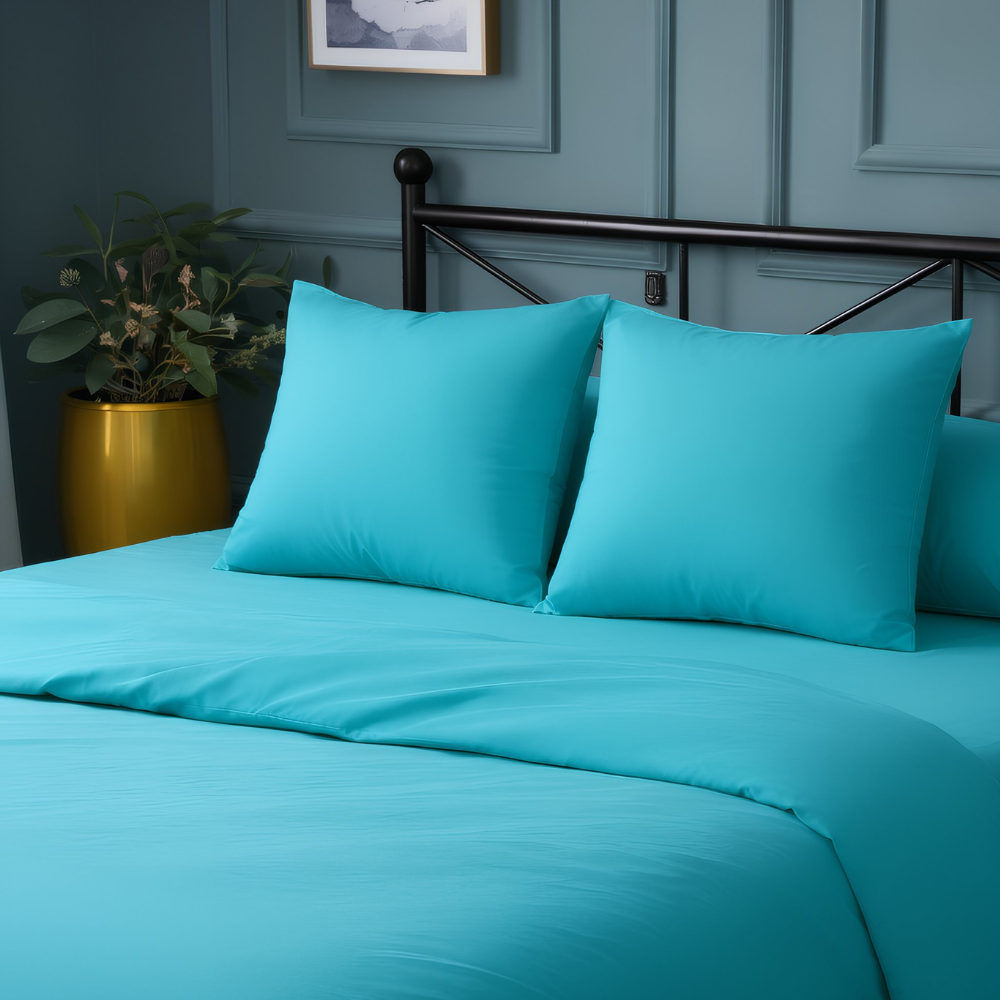 Noroki® - Kopfkissenbezug Set Eukalyptus Lyocell