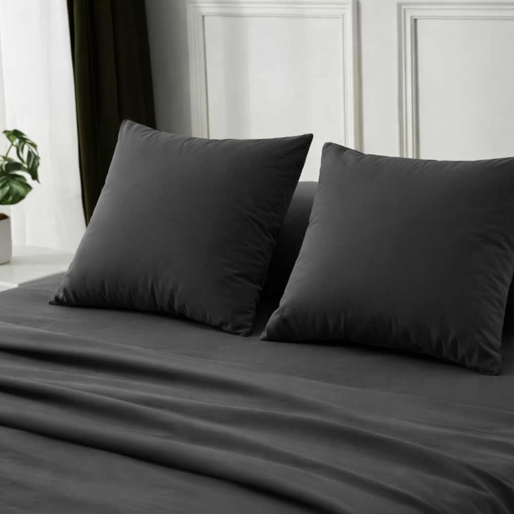 Noroki® - Kopfkissenbezug Set Eukalyptus Lyocell