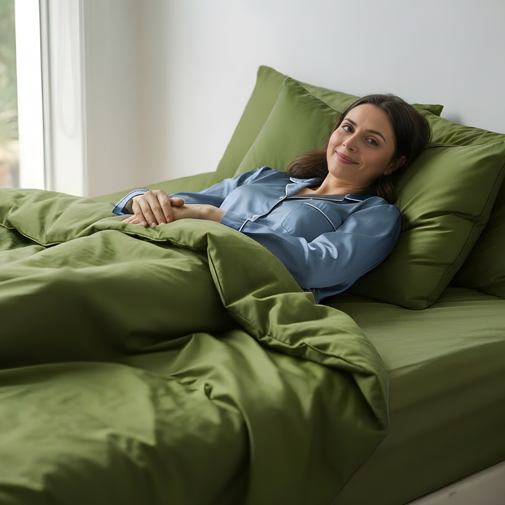 Noroki® - Bettwäsche Set Eukalyptus Lyocell