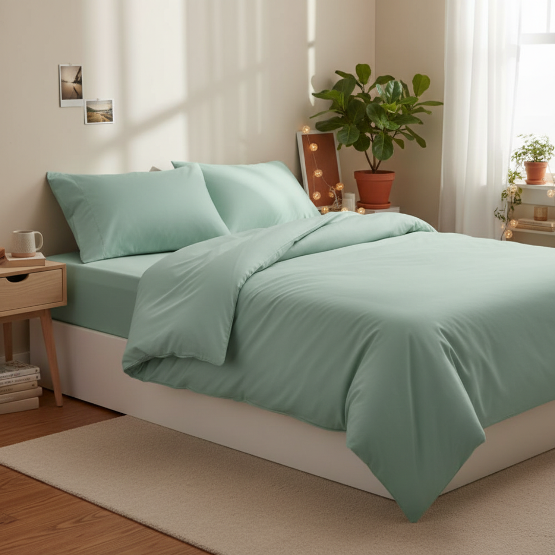 Noroki® - Bettwäsche Set Eukalyptus Lyocell